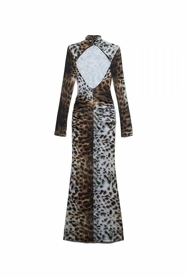 vestido largo aniye by animal print