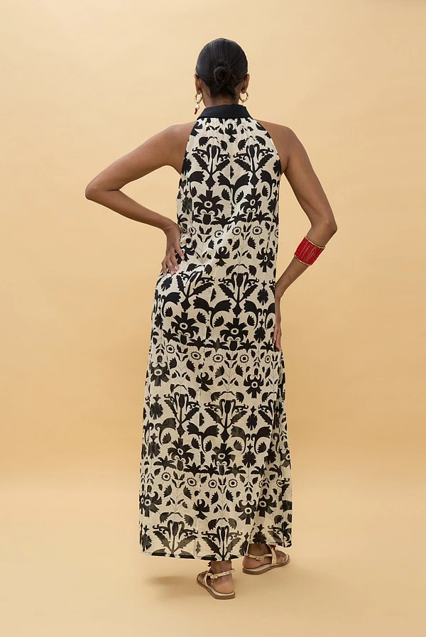 Vestido Largo Floral Mujer Verano