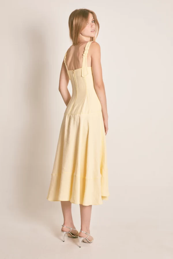 Vestido Midi Vainilla Masavi