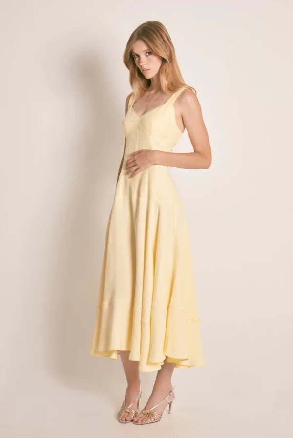 Vestido Midi Vainilla Masavi