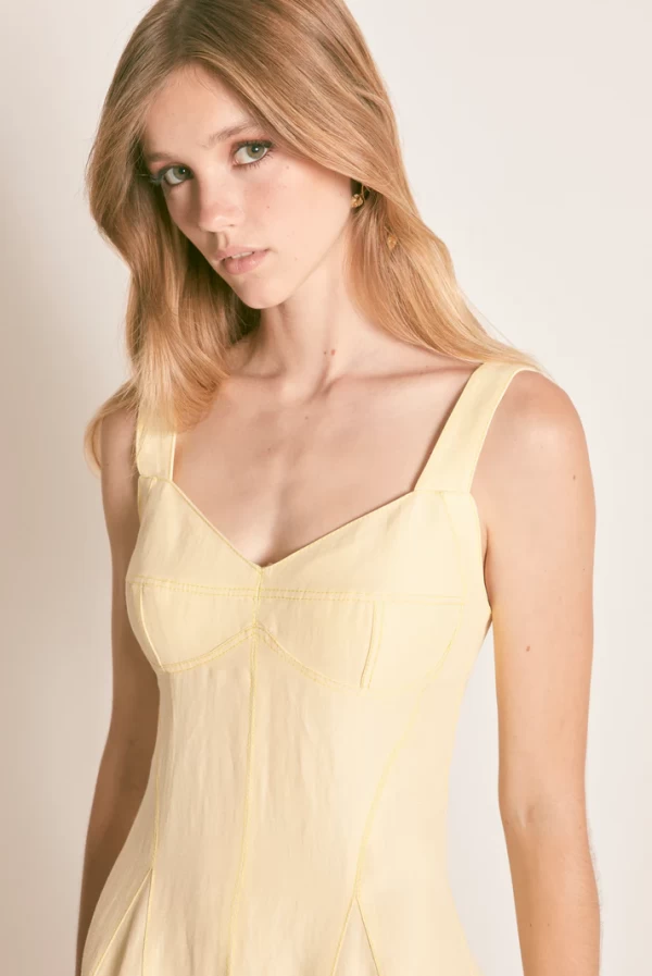 Vestido Midi Vainilla Masavi