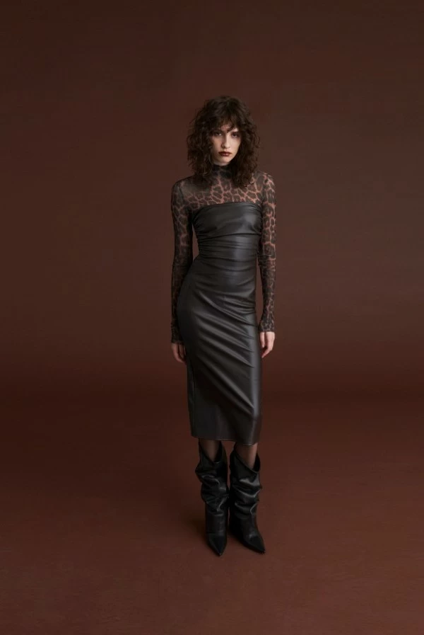 vestido palabra de honor aniye by moka