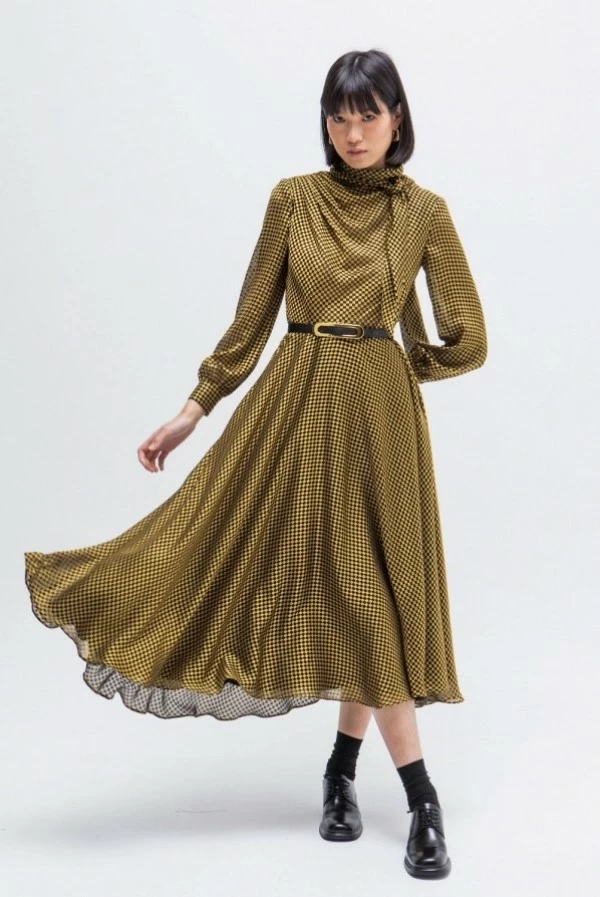 vestido rombos valencia masavi