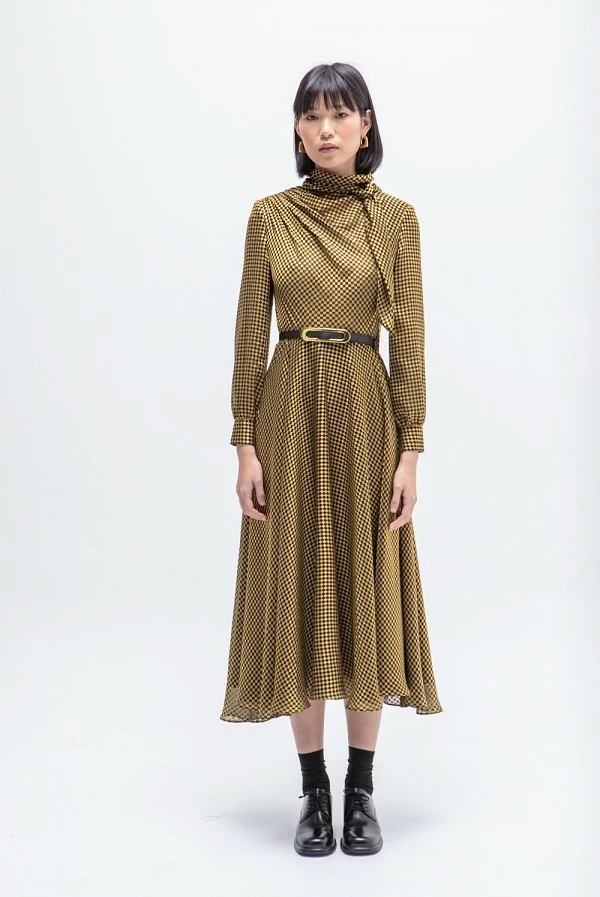vestido rombos valencia masavi