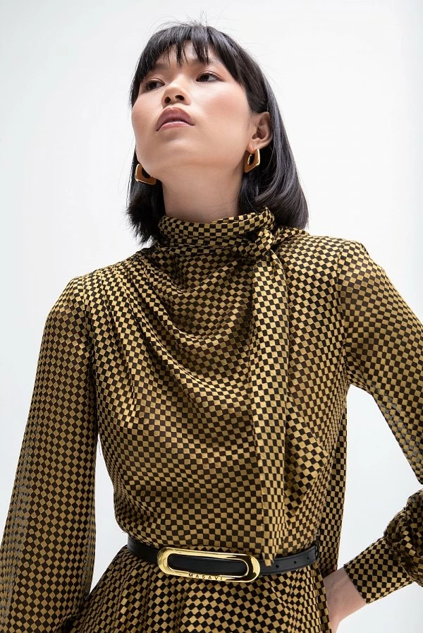 vestido rombos valencia masavi